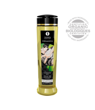 Shunga Organica Massage Oil - Natural - 8 fl oz / 240 ml
