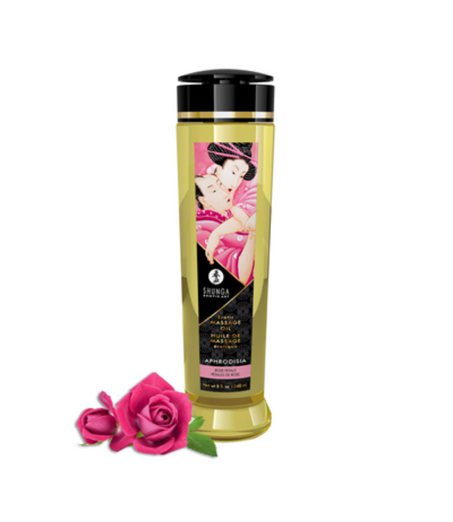 Erotic Massage Oil - Rose - 8 fl oz / 240 ml