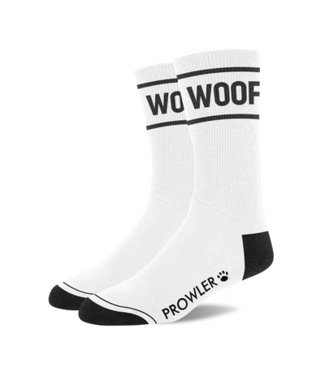 Prowler Red WOOF Socks - White/Black