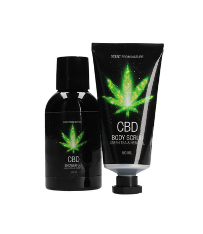 CBD Travel Set Green Tea Hemp Oil