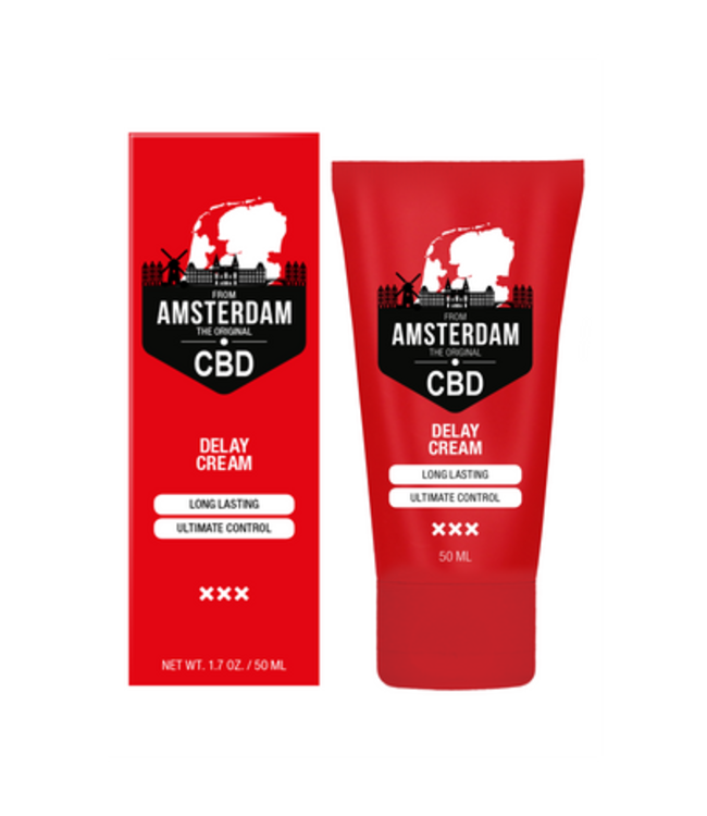 Original CBD from Amsterdam - Delay Cream - 2 fl oz / 50 ml