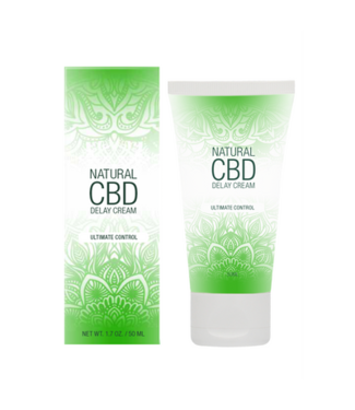 Pharmquests by Shots Natural CBD - Delay Cream - 2 fl oz / 50 ml