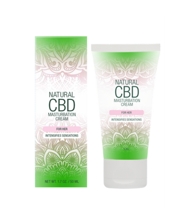 Natural CBD - Masturbation Cream for Her - 2 fl oz / 50 ml