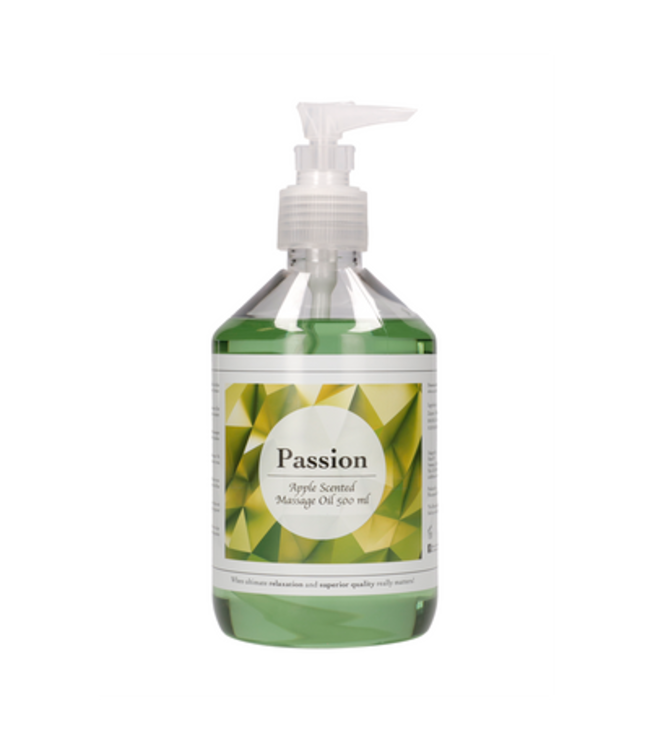 Passion - Massage Oil - Apple Scented - 17 fl oz / 500 ml