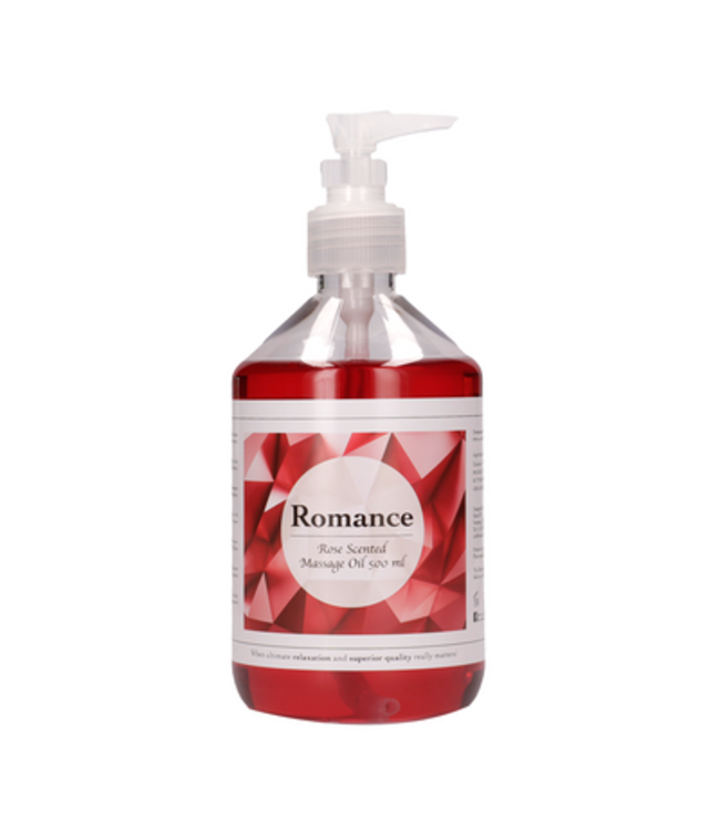 Romance - Massage Oil - Rose Scented - 17 fl oz / 500 ml