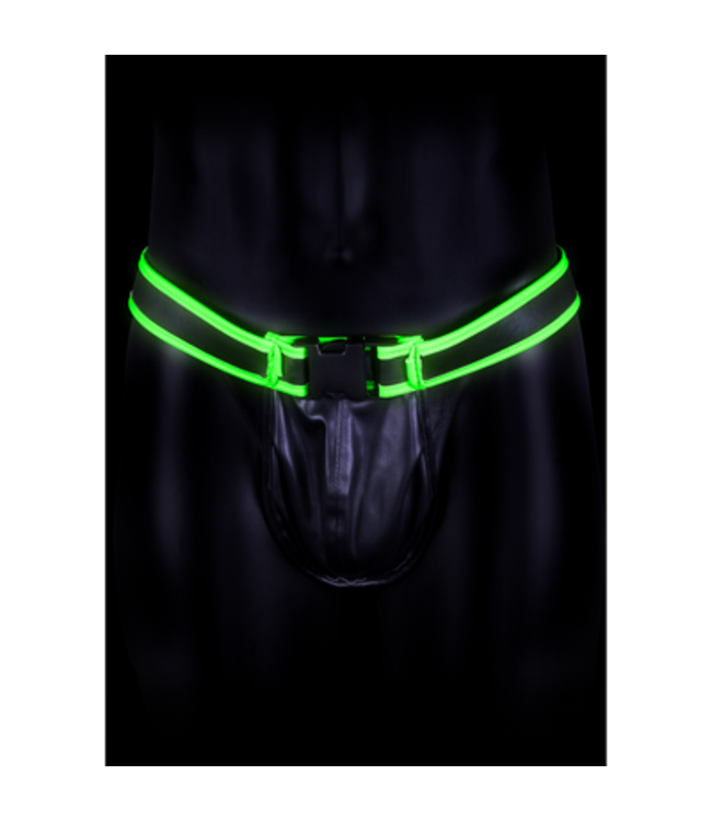 Jockstrap with Buckle - Glow in the Dark - S/M