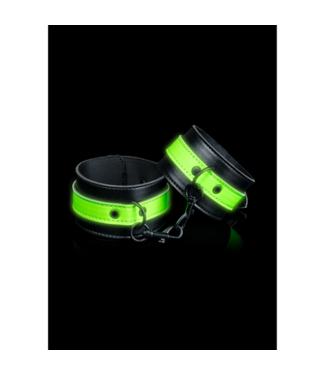 Ouch! by Shots Ankle cuffs - Glow in the Dark