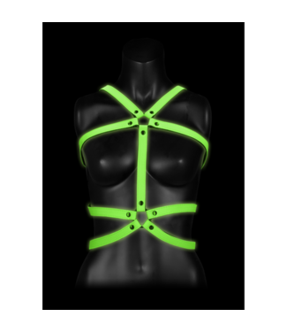 Ouch! by Shots Body Armor - Glow in the Dark - L/XL