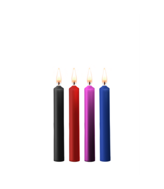 Ouch! by Shots Teasing Wax Candles - 4 Pieces - Multicolor