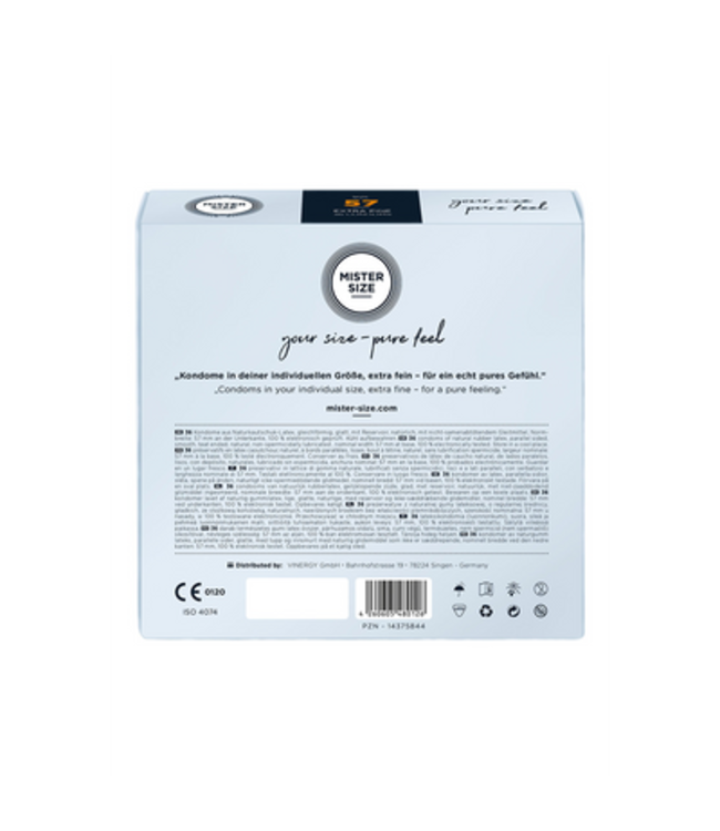 Pure Feel - Condoms 57 mm - 36 Pack