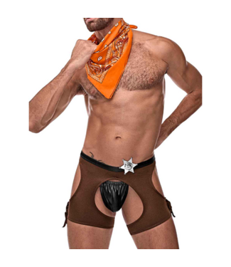 Male Power Stubborn Cowboy Costume - S/M