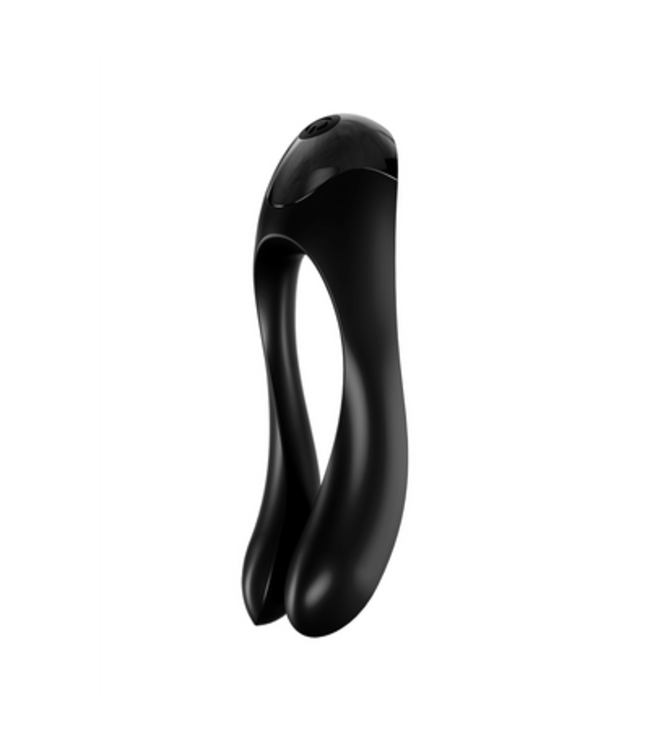 Candy Cane - Finger Vibrator for Intimate Zones - Black