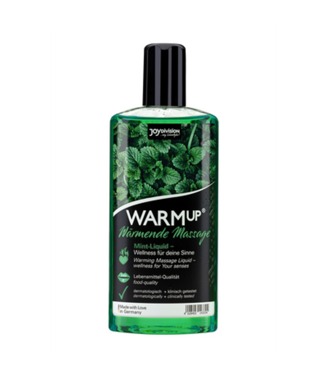 WARMup - Flavored Warming Lubricant - Mint - 5 fl oz / 150 ml
