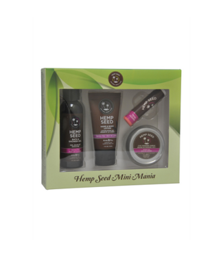 Earthly body Hemp Seed Mini Mania Travel Set