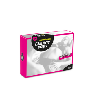 HOT Energy Caps - Stimulating Pills for Women - 5 Pieces