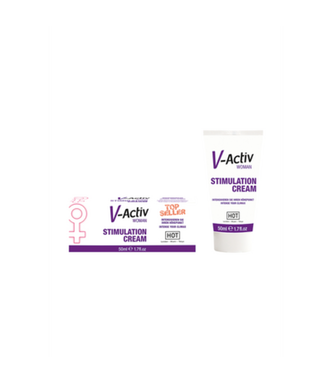 V-Activ - Stimulation Cream for Women - 2 fl oz / 50 ml