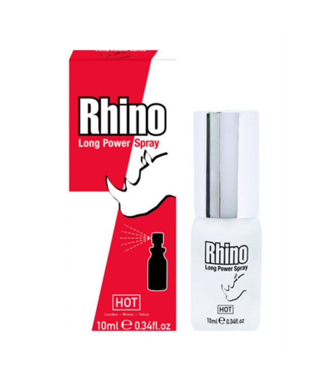 Rhino - Long Power Spray / Stimulating Spray - 0.3 fl oz / 10 ml