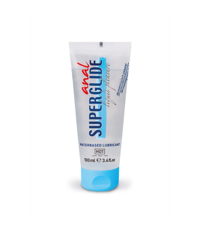 Anal Superglide Liquid Pleasure - Waterbased Lubricant - 3 fl oz / 100 ml