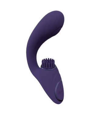 VIVE by Shots Gen - Triple Motor G-Spot Vibrator with Pulse Wave and Vibrating Bristles - Purple