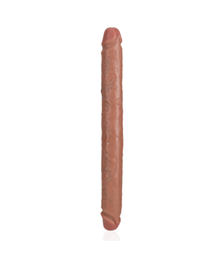 RealRock by Shots Slim Double Ended Dong 14 / 35,6 cm - Tan