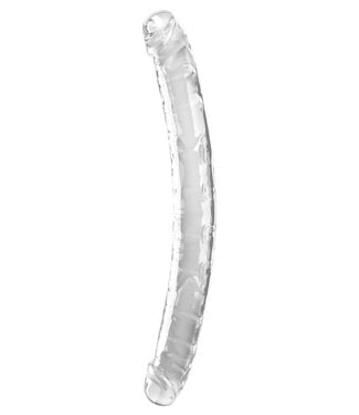 Pipedream King Cock Clear Double Dildo 18 Inch