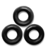 Oxballs Fat Willy - 3-pack Jumbo Cockrings - Black