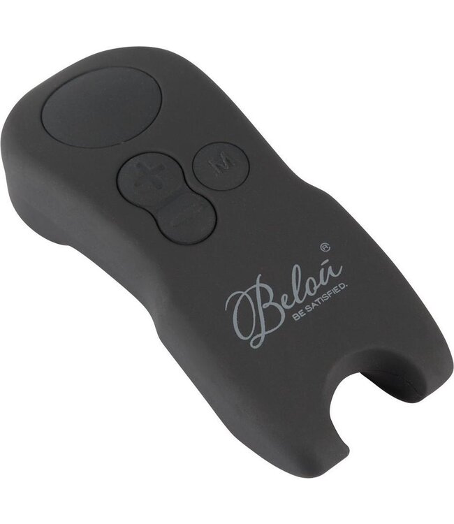 Belou - vibration egg and clitoral vibrator in one (black)