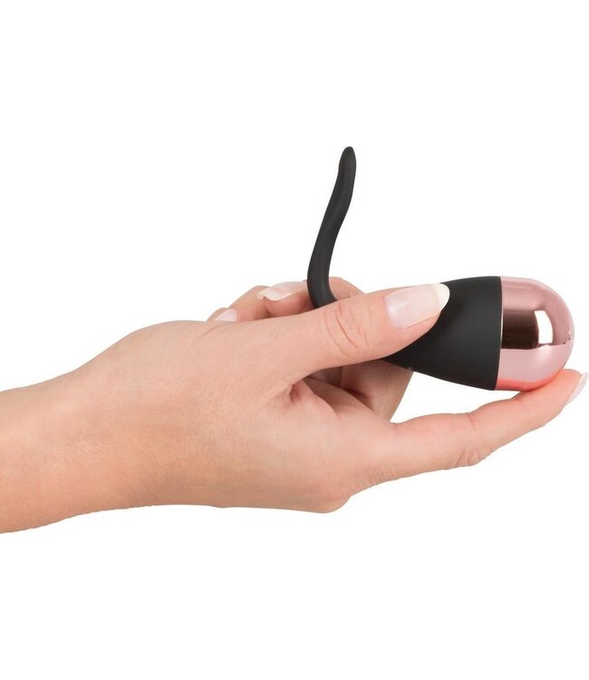 Belou - vibration egg and clitoral vibrator in one (black)