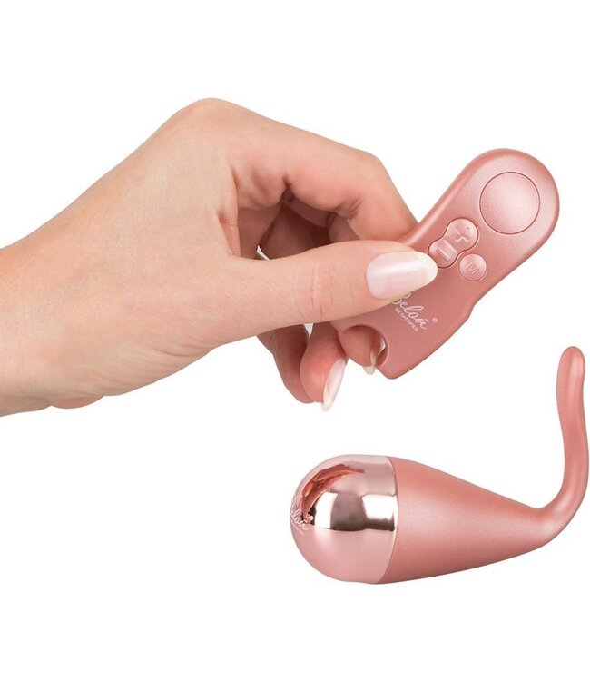 Belou - vibration egg and clitoral vibrator in one (pink)