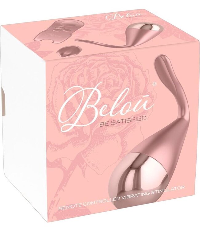 Belou - vibration egg and clitoral vibrator in one (pink)