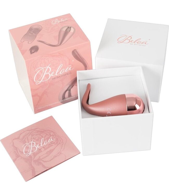 Belou - vibration egg and clitoral vibrator in one (pink)