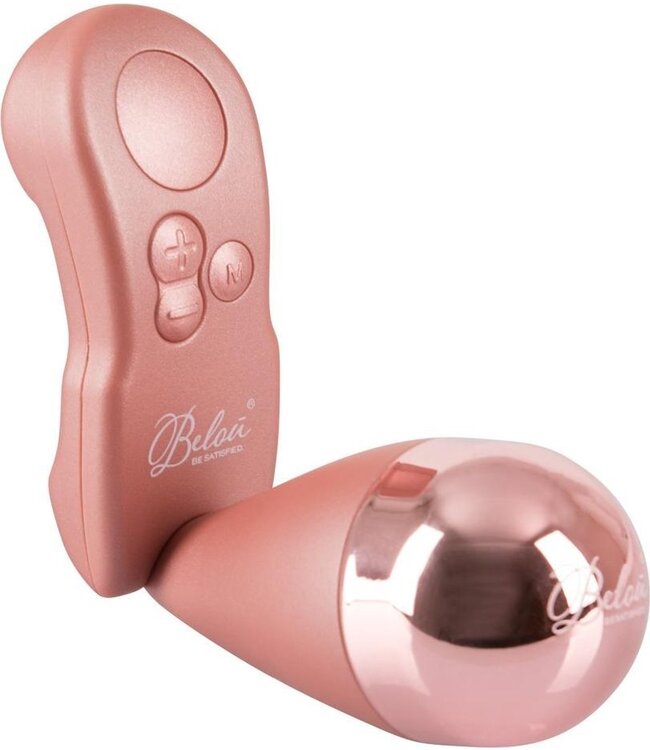 Belou - vibration egg and clitoral vibrator in one (pink)