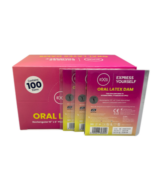 EXS Oral Dams - 100 Pieces