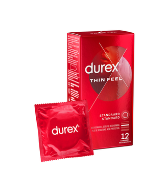 Durex Thin Feel - Condoms - 12 Pieces