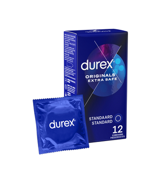 Durex Originals Extra Safe - Condoms - 12 Pieces