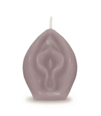 Little Genie Productions Eden’s Candle - Vanilla Scented Vagina - Taupe