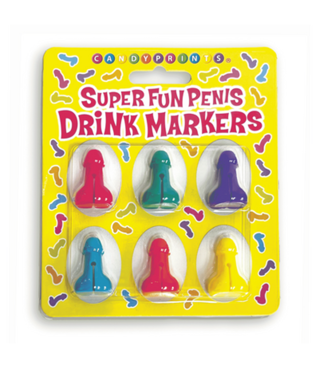 Super Fun Penis - Cocktail Markers - Set of 6