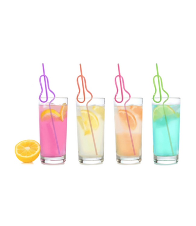 Glitterati - Silly Penis Straws - 8 Pieces