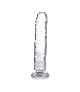 Curve Toys Jock C-Thru Transparante Dildo - 20 cm.