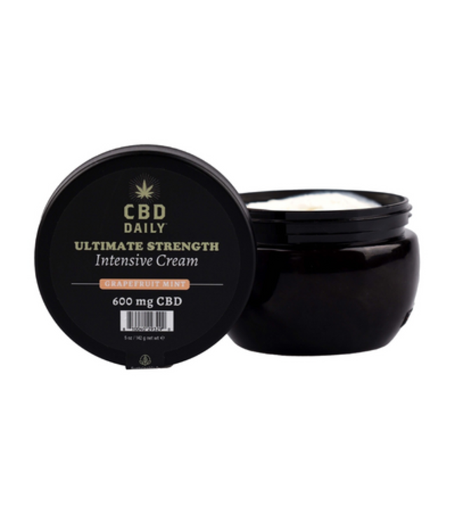 CBD Daily Ultimate Strength Intensive Cream - Grapefruit Mint - 5 oz / 142 g