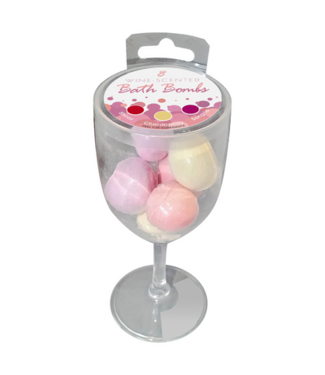 Kheper Games Wine Scented Bath Bombs (8 pc)