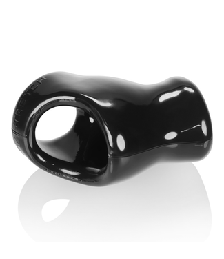 Oxballs Unit-X Stretch - Sporty Sleek Cocksling with Extended Ballstretcher Base - Black