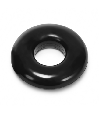 Oxballs Do-Nut-2 - Jelly Cockring with Flat Inner Chamber - Black