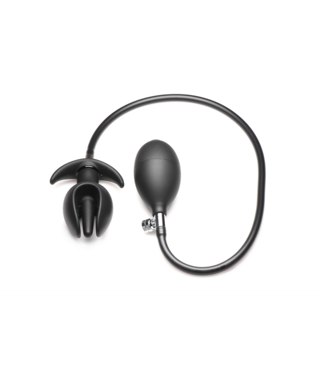 Bad Buoy Anchor - Inflatable Silicone Anal Plug - Black