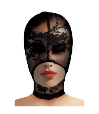 XR Brands Lace Seduction - Lace Bondage Mask