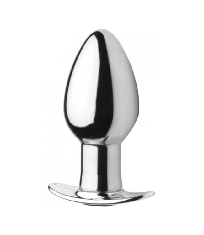 Chrome Blast - Rechargeable Butt Plug - Large