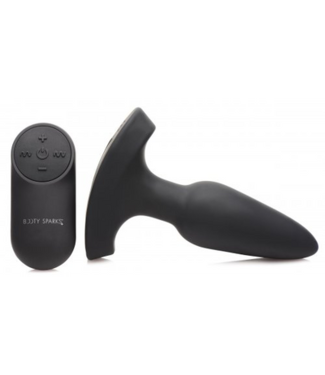 XR Brands Laser Fuck Me - Butt Plug with Remote Control - Small