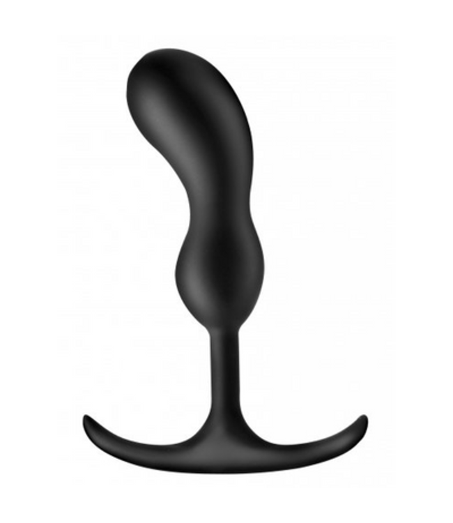 Premium Silicone Weighted Prostate Plug - Small