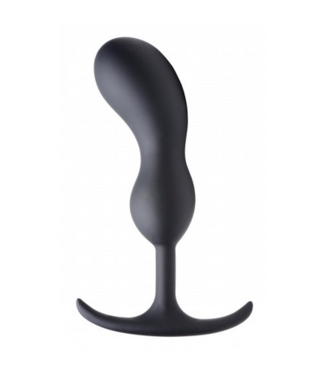 XR Brands Premium Silicone Weighted Prostate Plug - Large