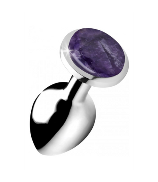 Amethyst Gem - Butt Plug - Medium